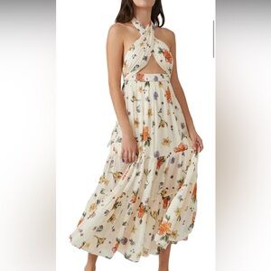 FREE PEOPLE Convertible LUNA Floral Maxi Skirt